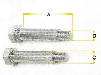 Trailer Suspension Bolts Length, Diameter and Thread Size